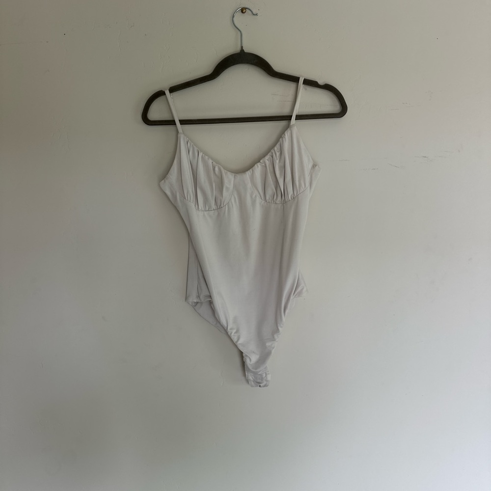 Princess Polly Ivory Spaghetti Strap Bodysuit